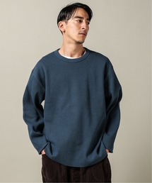 ヘビーワッフル クルーネック