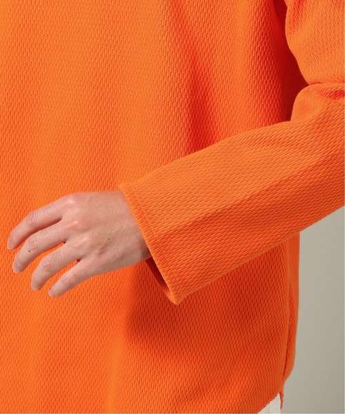 JOURNAL STANDARD(ジャーナルスタンダード)の「ヘビーワッフル クルーネック(Tシャツ/カットソー・メンズ・オレンジ/ライトブルー/ホワイト/ブラック系その他・SMALL/LARGE/MEDIUM)」の12枚目の写真