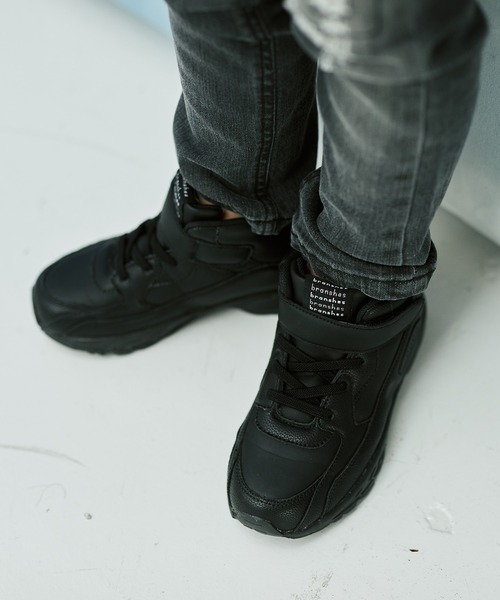 セール 合皮ミッドカットスニーカー スニーカー Branshes ブランシェス のファッション通販 Zozotown