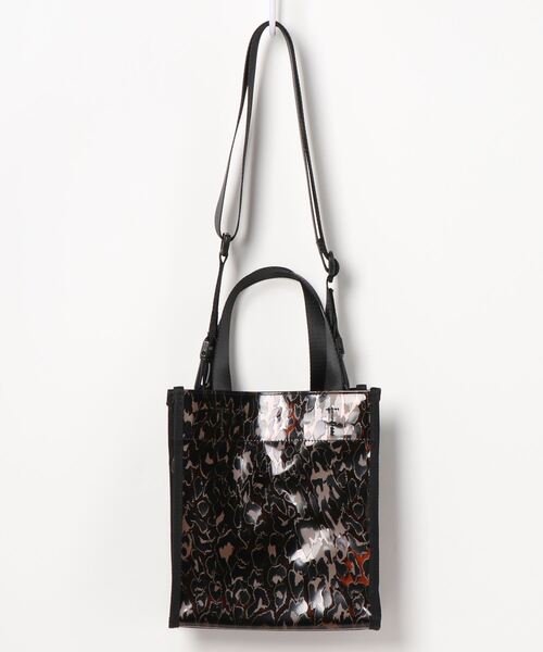 X-girl(エックスガール)の「【X-girl /エックスガール】 ANGEL FACE MINI TOTE BAG(トートバッグ・レディース・ホワイト/ブラック/ベージュ・FREE)」の4枚目の写真