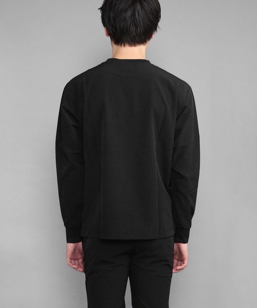 CERCA（チェルカ）の「RM/クルーネック　ポケットナイロンティ（Tシャツ/カットソー・メンズ・ブラック/ブルー/ベージュ・MEDIUM/LARGE）」の6枚目の写真