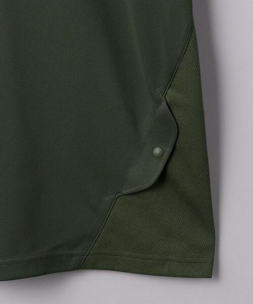 EN ROUTE（アンルート）の「＜EN ROUTE（アンルート）＞RUN⇔CITY ポリエステルピケ ショートスリーブ Tシャツ（Tシャツ/カットソー・メンズ・ブラック/オリーブ・1/2/3）」の7枚目の写真