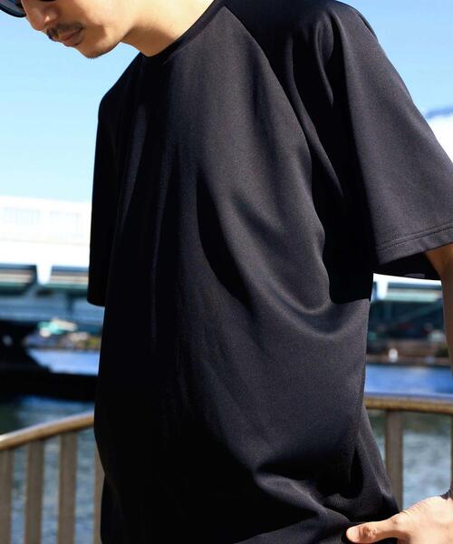 EN ROUTE（アンルート）の「＜EN ROUTE（アンルート）＞RUN⇔CITY ポリエステルピケ ショートスリーブ Tシャツ（Tシャツ/カットソー・メンズ・ブラック/オリーブ・1/2/3）」の12枚目の写真