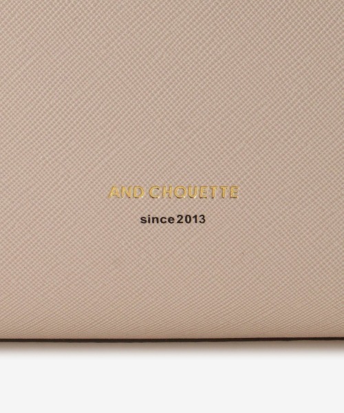 & chouette(アンドシュエット)の「A4対応トートバッグ(トートバッグ・レディース・ラベンダー/グレイッシュベージュ・FREE)」の7枚目の写真