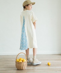 キッズのワンピース ブルー ネイビー 青色系 ストライプ柄 ファッション通販 Zozotown