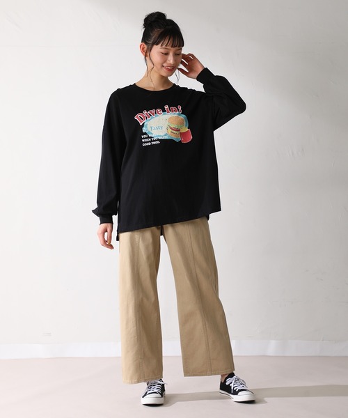 Honeys（ハニーズ）の「ストレートパンツ（その他パンツ・レディース・ライトブルー/ベージュ/ブルー/ラベンダー/グリーン系その他・S/M/L）」の11枚目の写真