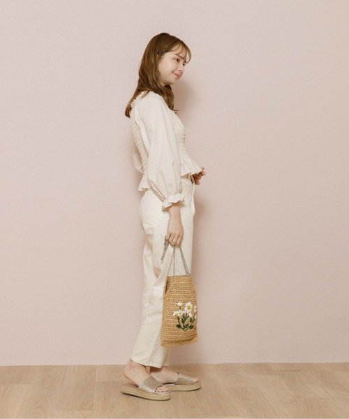 flower（フラワー）の「フローイングフラワーバッグ（ショルダーバッグ・レディース・アイボリー・FREE）」の17枚目の写真