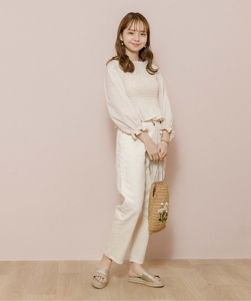 flower（フラワー）の「フローイングフラワーバッグ（ショルダーバッグ・レディース・アイボリー・FREE）」の18枚目の写真