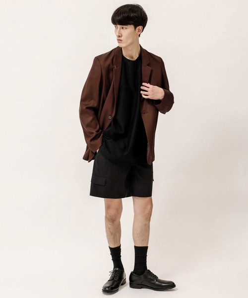 soe（ソーイ）の「【soe】1B JKT（テーラードジャケット・メンズ・ベージュ/ブラウン・1/0）」の9枚目の写真