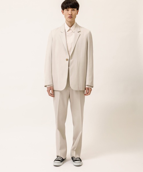 soe（ソーイ）の「【soe】1B JKT（テーラードジャケット・メンズ・ベージュ/ブラウン・1/0）」の12枚目の写真