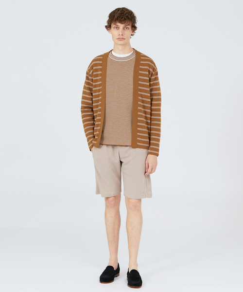 ABAHOUSE（アバハウス）の「【アンサンブル可能】リバーニットカーディガン（カーディガン/ボレロ・メンズ・チャコールグレー/グレイッシュベージュ/キャメル/カーキ・44/48/46）」の8枚目の写真