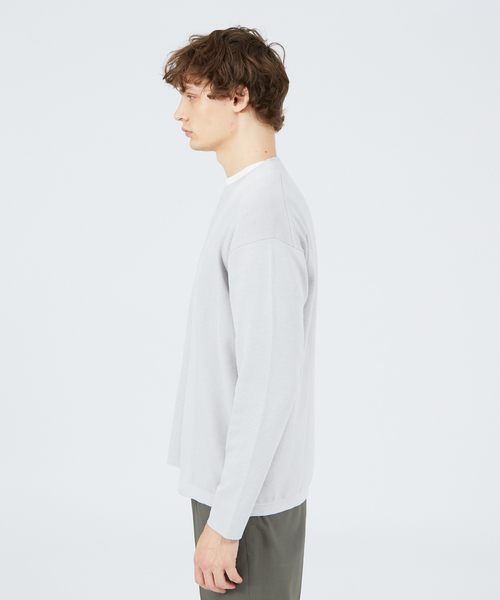 ABAHOUSE（アバハウス）の「【アンサンブル可能】リバーニットカーディガン（カーディガン/ボレロ・メンズ・チャコールグレー/グレイッシュベージュ/キャメル/カーキ・44/48/46）」の10枚目の写真