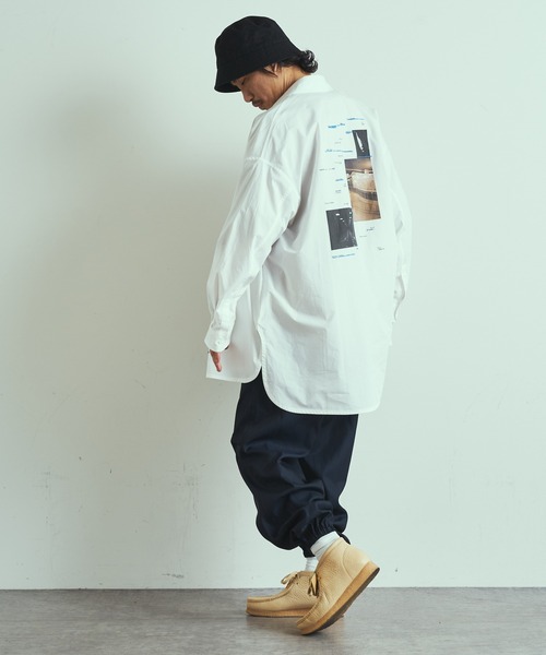 Lui's（ルイス）の「カラージョガーパンツ（スラックス・メンズ・ホワイト/ネイビー/グリーン・SMALL/MEDIUM）」の8枚目の写真