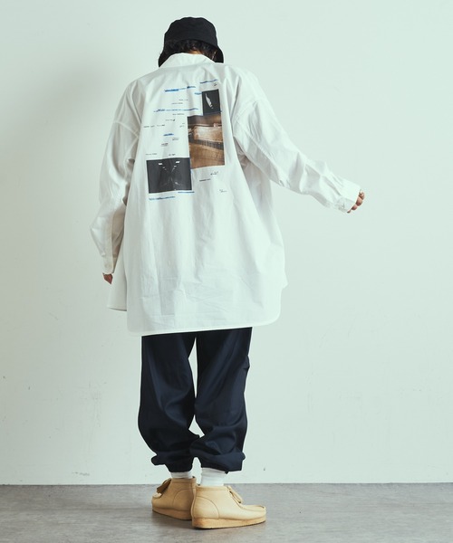 Lui's（ルイス）の「カラージョガーパンツ（スラックス・メンズ・ホワイト/ネイビー/グリーン・SMALL/MEDIUM）」の6枚目の写真