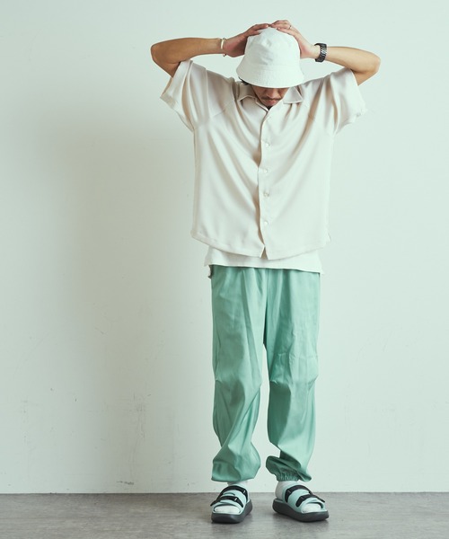 Lui's（ルイス）の「カラージョガーパンツ（スラックス・メンズ・ホワイト/ネイビー/グリーン・SMALL/MEDIUM）」の15枚目の写真