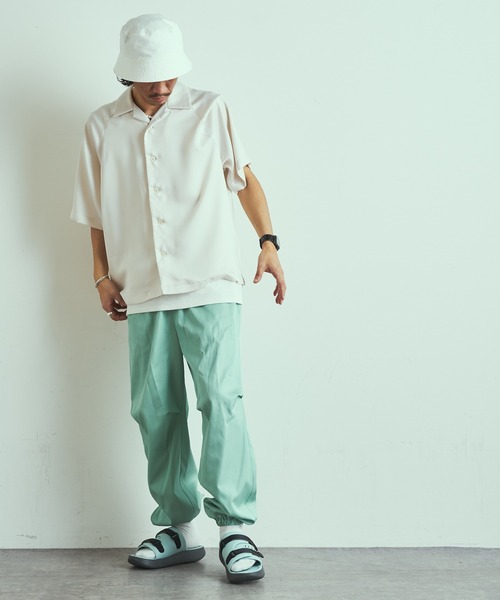 Lui's（ルイス）の「カラージョガーパンツ（スラックス・メンズ・ホワイト/ネイビー/グリーン・SMALL/MEDIUM）」の22枚目の写真