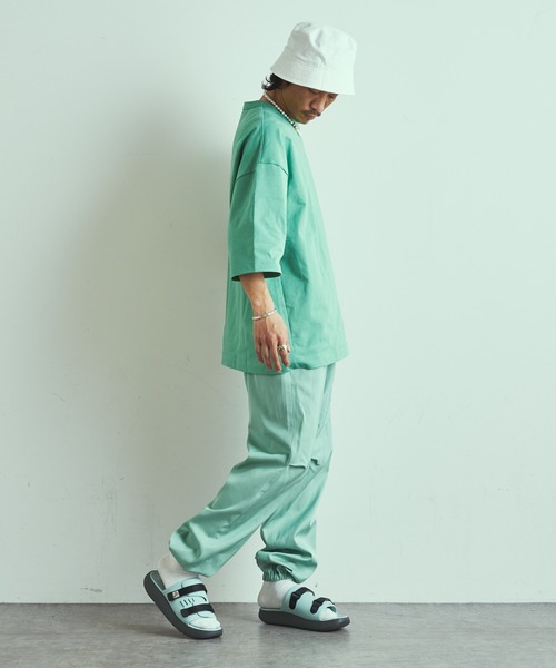 Lui's（ルイス）の「カラージョガーパンツ（スラックス・メンズ・ホワイト/ネイビー/グリーン・SMALL/MEDIUM）」の19枚目の写真