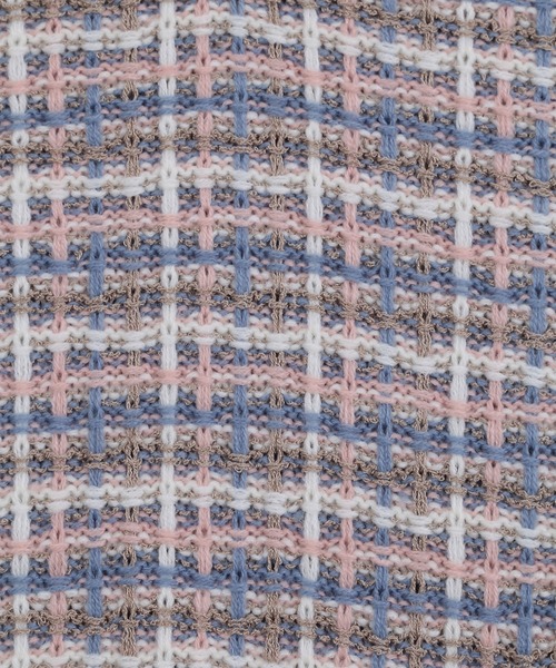 WC（ダブル シー）の「ツイードタッチニットベスト（ベスト・レディース・ブラック/ブラウン/アイボリー・FREE）」の18枚目の写真