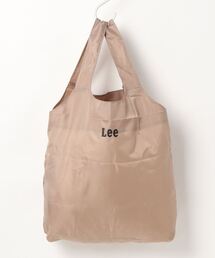 【LEE/リー】カラビナ付きワンポイントブランドロゴパッカブルエコトートバッグ(収納可)