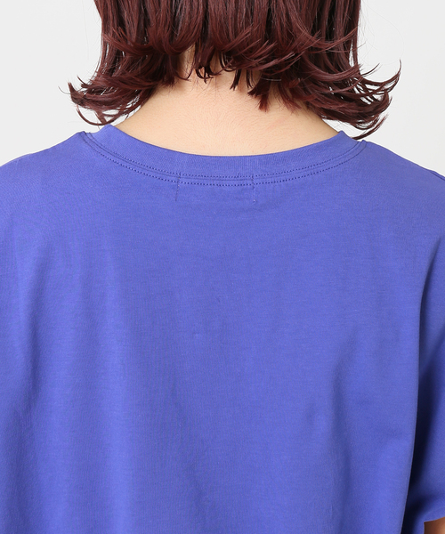 Simplicite（サンプリシテ）の「シルケットフレンチ袖Tシャツ◆（Tシャツ/カットソー・レディース・ホワイト/ブラック/グレー/ブルー・FREE）」の7枚目の写真