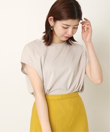 Simplicite | シルケットフレンチ袖Tシャツ◆(Tシャツ/カットソー)