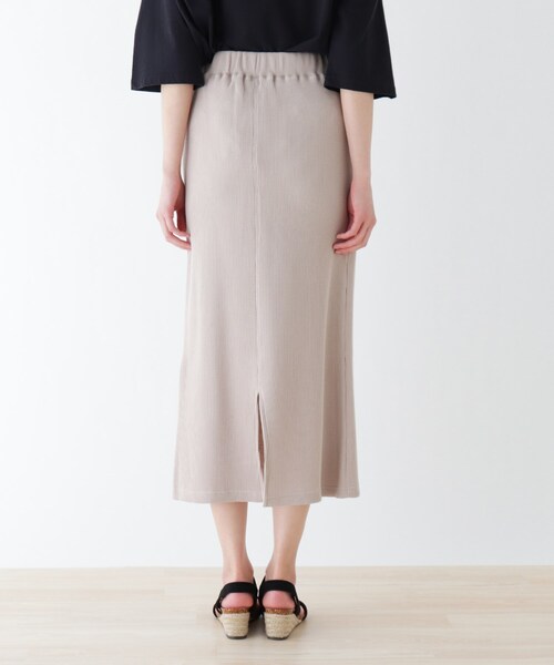 SHOO・LA・RUE（シューラルー）の「◆ワッフルポケ付きスカート（スカート・レディース・ブラック/ベージュ・00）」の9枚目の写真