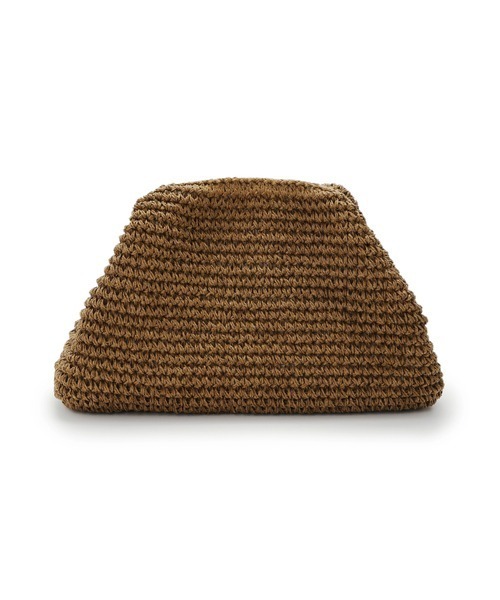 Mila Owen（ミラオーウェン）の「ペーパークラッチバッグ（クラッチバッグ・レディース・モカ/ミント/パープル・FREE）」の10枚目の写真