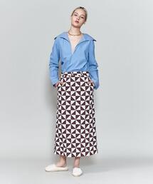 美品 6(ROKU) 21SS TRIANGLE SKIRT ニットスカート 美品 6(ROKU) 21SS TRIANGLE SKIRT ニットスカート