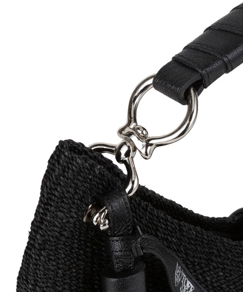 TOFF&LOADSTONE(トフアンドロードストーン)の「ハイブリッド バスケット(かごバッグ・レディース・ブラック・FREE)」の2枚目の写真