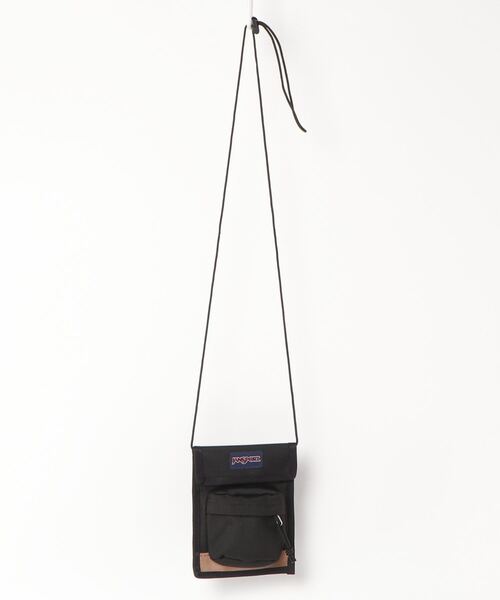 JANSPORT(ジャンスポーツ)の「JANSPORT/ジャンスポーツ ESSENTIAL CARRYALL ネックポーチ JS0A4QUU008(ショルダーバッグ・メンズ・ブラック・FREE)」の7枚目の写真