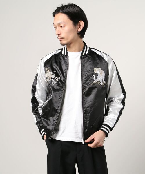 スカジャン スカジャン 刺繍 スカジャン Sfw エスエフダブリュー のファッション