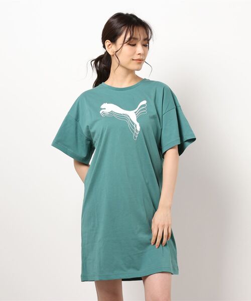 セール Puma プーマ Rebel Tシャツ ドレス ウィメンズ ワンピース Puma プーマ のファッション通販 Zozotown