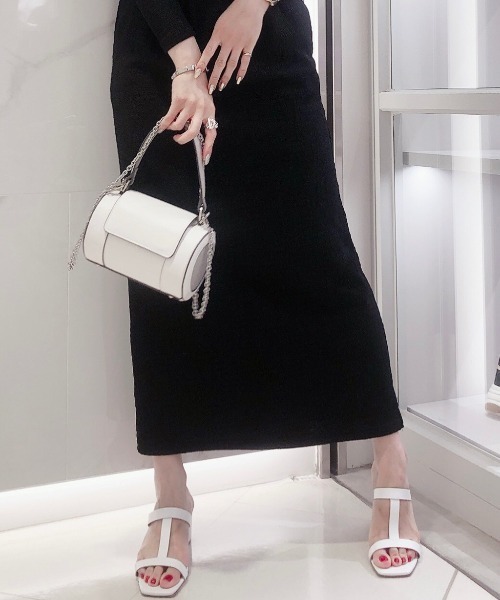 Ezick(エジック)の「丸型バッグ(ショルダーバッグ・レディース・ホワイト・FREE)」の9枚目の写真