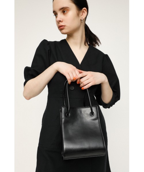 SLY（スライ）の「2WAY DRAWSTRING BAG（ショルダーバッグ・レディース・キャメル/ブラック・FREE）」の9枚目の写真