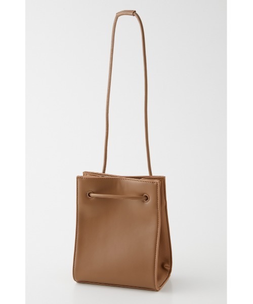 SLY（スライ）の「2WAY DRAWSTRING BAG（ショルダーバッグ・レディース・キャメル/ブラック・FREE）」の15枚目の写真