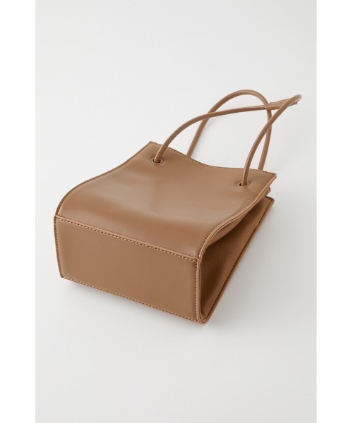 SLY（スライ）の「2WAY DRAWSTRING BAG（ショルダーバッグ・レディース・キャメル/ブラック・FREE）」の4枚目の写真