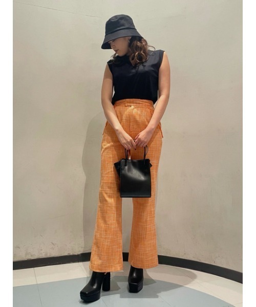 SLY（スライ）の「2WAY DRAWSTRING BAG（ショルダーバッグ・レディース・キャメル/ブラック・FREE）」の22枚目の写真