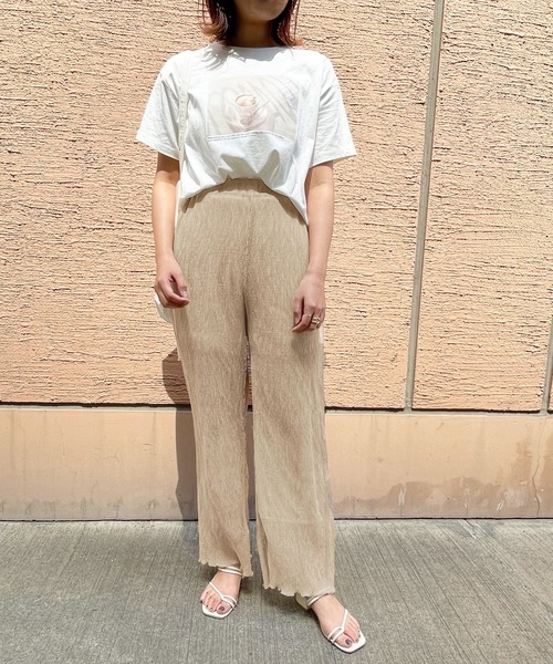 apres jour clair(アプレジュールクレア)の「【apres jour clair】楊柳イージーパンツ【ZOZOTOWN限定アイテム】(その他パンツ・レディース・アイボリー/ピンクベージュ/ベージュ・X-LARGE/SMALL/MEDIUM)」の11枚目の写真