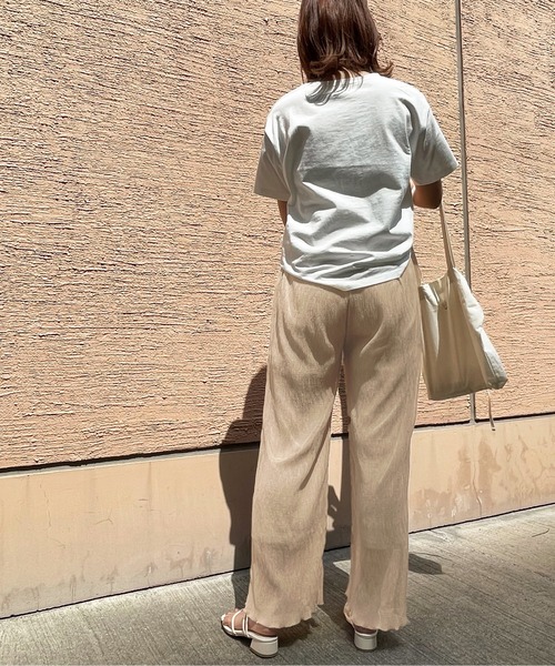 apres jour clair(アプレジュールクレア)の「【apres jour clair】楊柳イージーパンツ【ZOZOTOWN限定アイテム】(その他パンツ・レディース・アイボリー/ピンクベージュ/ベージュ・X-LARGE/SMALL/MEDIUM)」の13枚目の写真