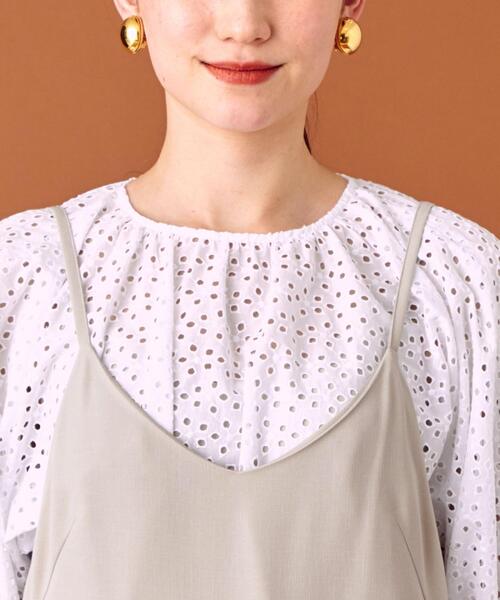 closet story（クローゼットストーリー）の「＜closet story（クローゼットストーリー）＞ PO イージー サロペット -手洗い可能-（サロペット/オーバーオール・レディース・ネイビー/ナチュラル・FREE）」の6枚目の写真