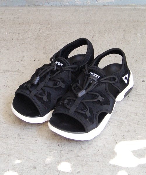 GERRY(ジェリー)の「【GERRY/ジェリー別注】アジャストスピンドルスニーカーサンダル(サンダル・レディース・ブラック/ベージュ/ブラック系その他2・22.5cm/23.5cm/24.5cm)」の3枚目の写真