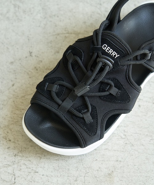 GERRY(ジェリー)の「【GERRY/ジェリー別注】アジャストスピンドルスニーカーサンダル(サンダル・レディース・ブラック/ベージュ/ブラック系その他2・22.5cm/23.5cm/24.5cm)」の9枚目の写真