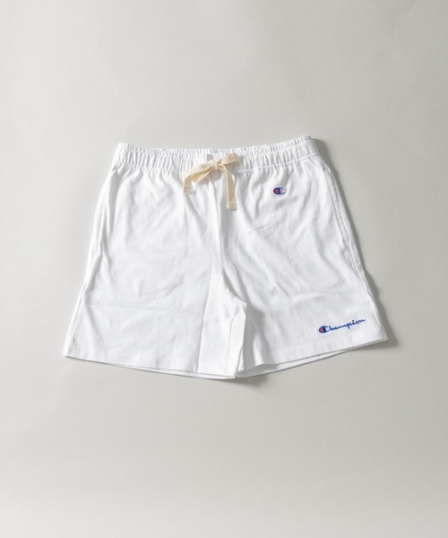 Champion（チャンピオン）の「Champion CW-P503 スウェット イージーショーツ（スウェットパンツ・レディース・ホワイト/ブラック/パープル/グレー/ネイビー/ミント/イエロー/オレンジ系/ダークグリーン/ブルー系・M/L）」の2枚目の写真