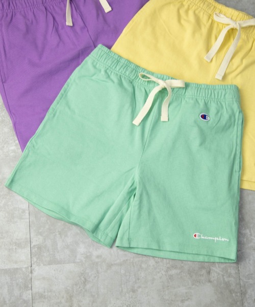Champion（チャンピオン）の「Champion CW-P503 スウェット イージーショーツ（スウェットパンツ・レディース・ホワイト/ブラック/パープル/グレー/ネイビー/ミント/イエロー/オレンジ系/ダークグリーン/ブルー系・M/L）」の6枚目の写真