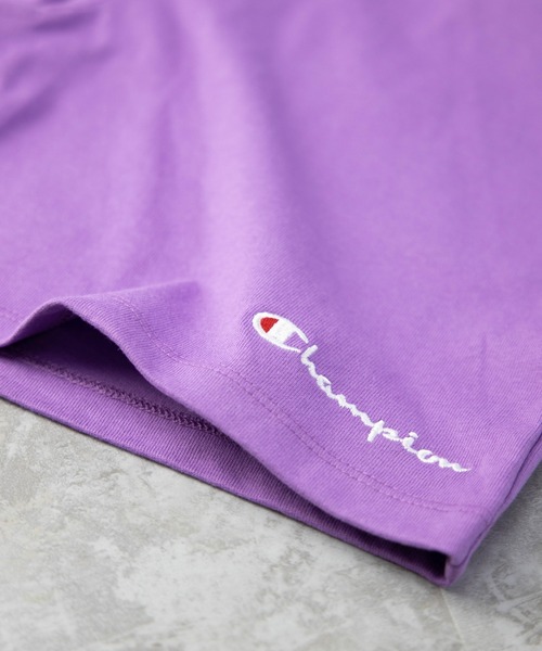 Champion（チャンピオン）の「Champion CW-P503 スウェット イージーショーツ（スウェットパンツ・レディース・ホワイト/ブラック/パープル/グレー/ネイビー/ミント/イエロー/オレンジ系/ダークグリーン/ブルー系・M/L）」の22枚目の写真