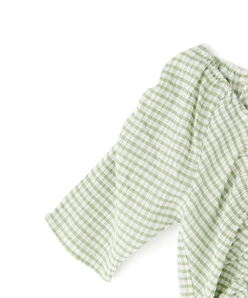 FREE'S MART（フリーズマート）の「フロントシャーリングスクエアネックトップス（シャツ/ブラウス・レディース・ホワイト/ブラック/ブラック系その他/グリーン系その他3・FREE）」の20枚目の写真