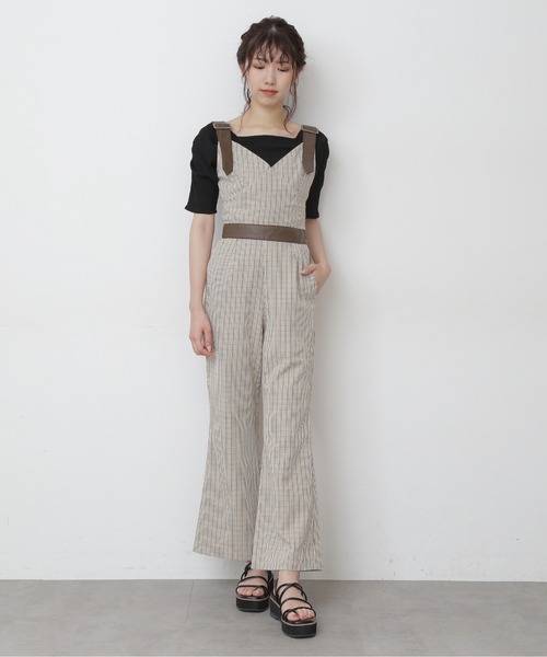 FREE'S MART（フリーズマート）の「フロントシャーリングスクエアネックトップス（シャツ/ブラウス・レディース・ホワイト/ブラック/ブラック系その他/グリーン系その他3・FREE）」の12枚目の写真