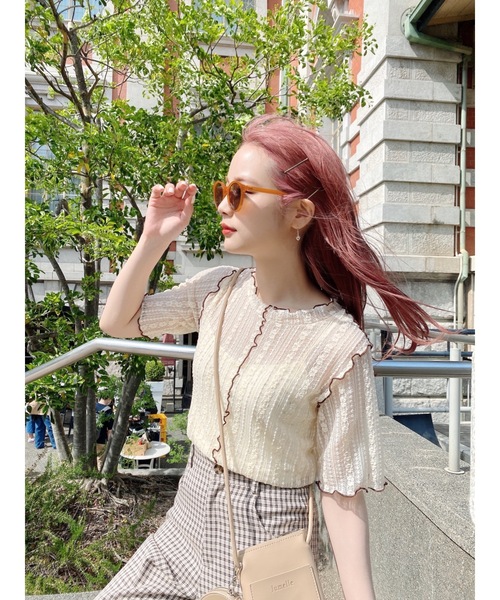 jumelle（ジュメロ）の「ボストンサングラス（サングラス・レディース・ブラック/ブラウン・FREE）」の10枚目の写真