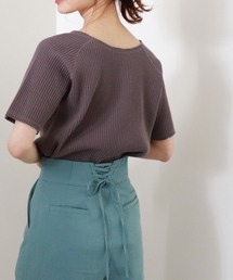 オニワッフルカットオフT