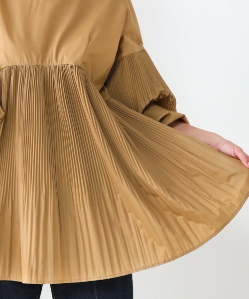 Bou Jeloud（ブージュルード）の「前後2ＷＡＹ袖ボリュームブラウス（シャツ/ブラウス・レディース・オフホワイト/キャメル/ブラック・FREE）」の17枚目の写真